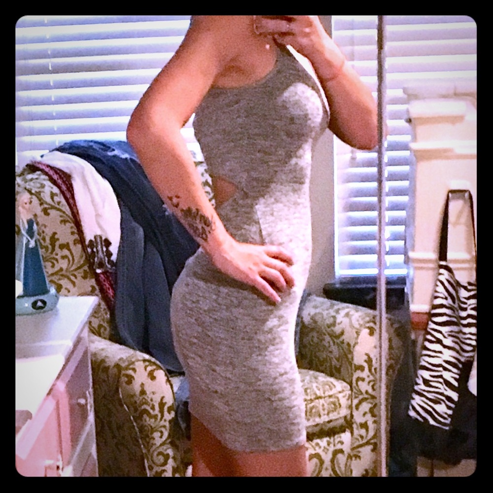 Xsmall Abercrombie and Fitch semi open back dress